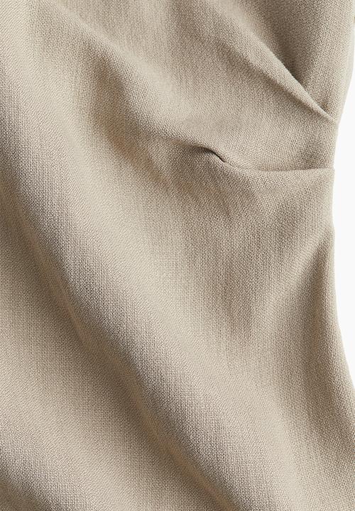 H&M - Tapered-waist dress - beige