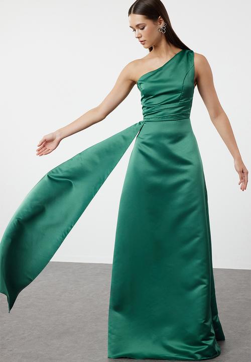 Trendyol - Woven evening dress & graduation dress - emerald green