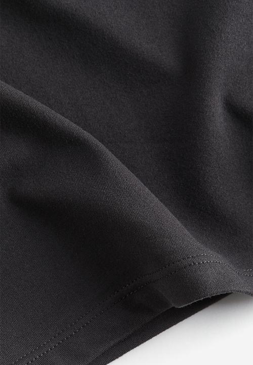 H&M - Boat-neck vest top - dark grey