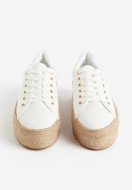 H&M - Espadrille trainers - white