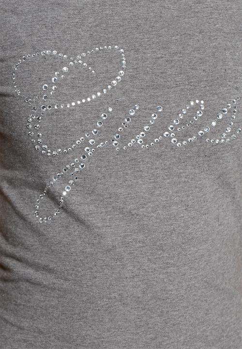 GUESS - Rhinestone Circle Tee