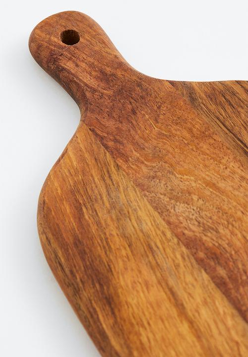 H&M - Small wooden chopping board - brown mango wood 