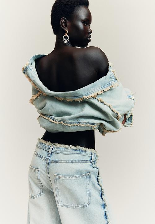 H&M - Baggy regular jeans - pale denim blue