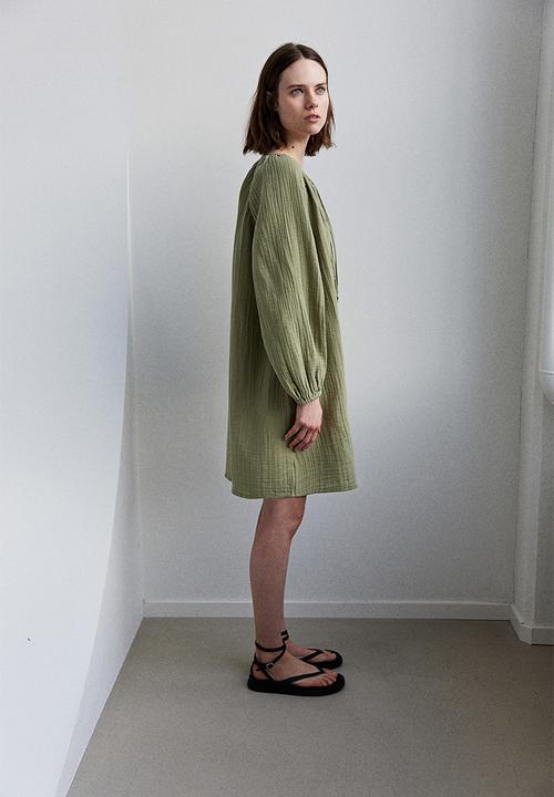 H&M - Tunic dress - khaki green