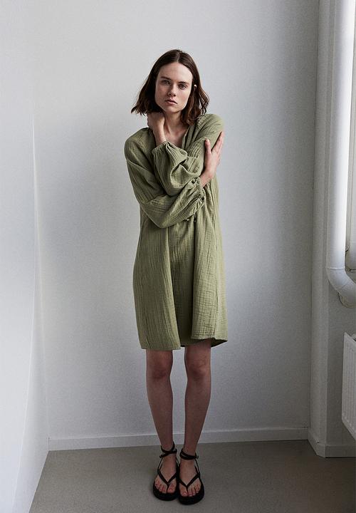 H&M - Tunic dress - khaki green