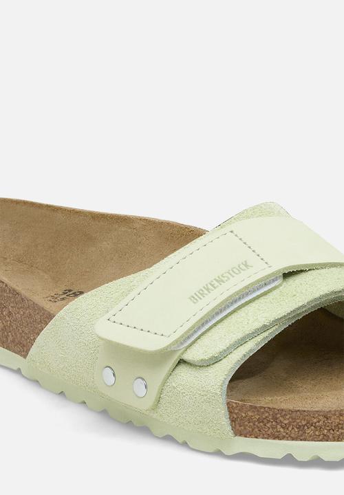 Birkenstock - Oita leather narrow - faded lime