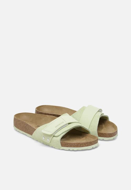 Birkenstock - Oita leather narrow - faded lime