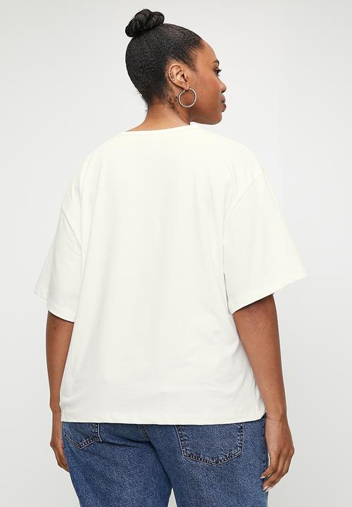 Me&B - Plus Printed Tee  - Monoseaweed