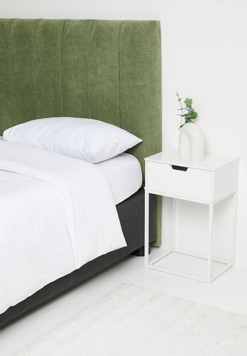 Sixth Floor - Mitra bedside table - white