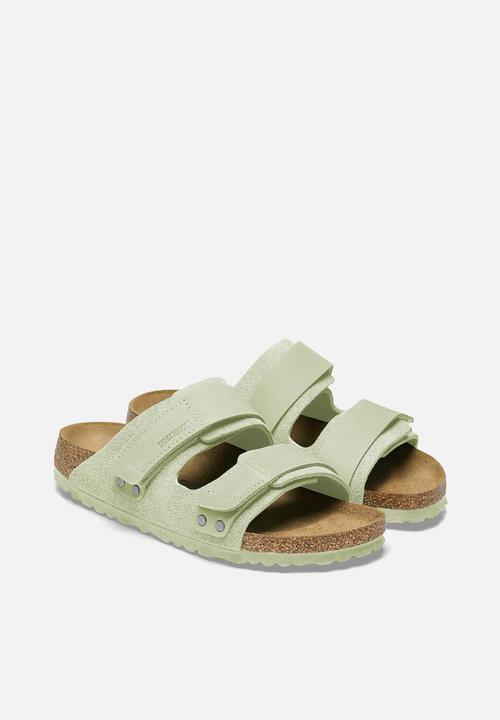 Birkenstock - Uji leather narrow - faded lime