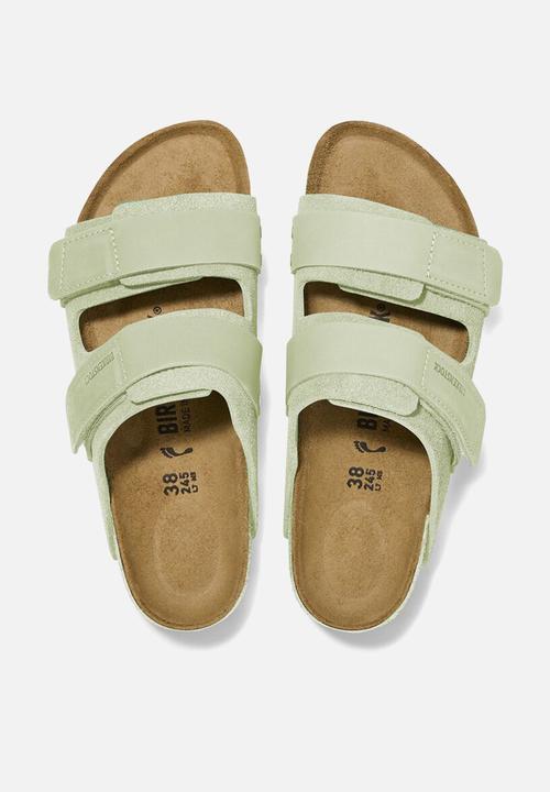 Birkenstock - Uji leather narrow - faded lime
