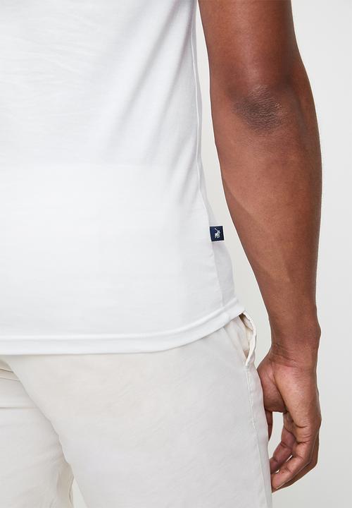 POLO - Manny Graphic Short sleeve Tee - Off White