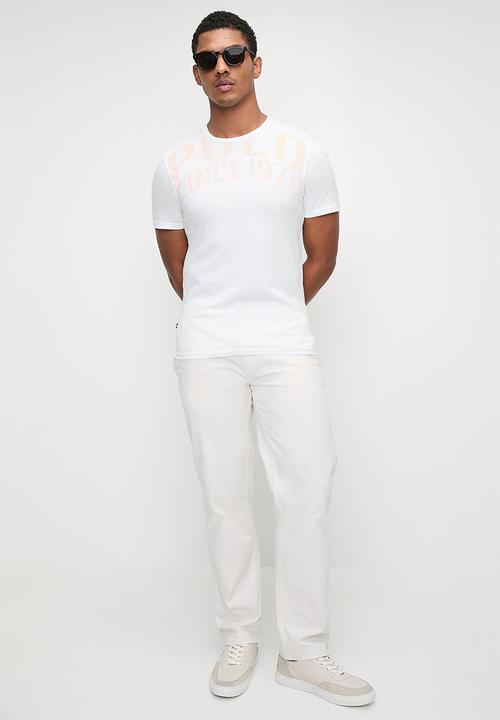 POLO - Manny Graphic Short sleeve Tee - Off White