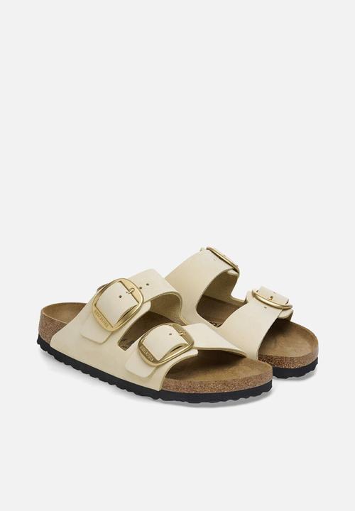 Birkenstock - Arizona big buckle leather narrow - ecru