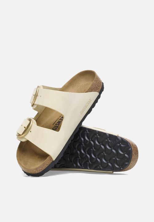 Birkenstock - Arizona big buckle leather narrow - ecru