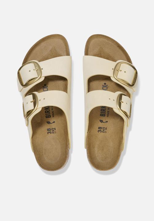 Birkenstock - Arizona big buckle leather narrow - ecru