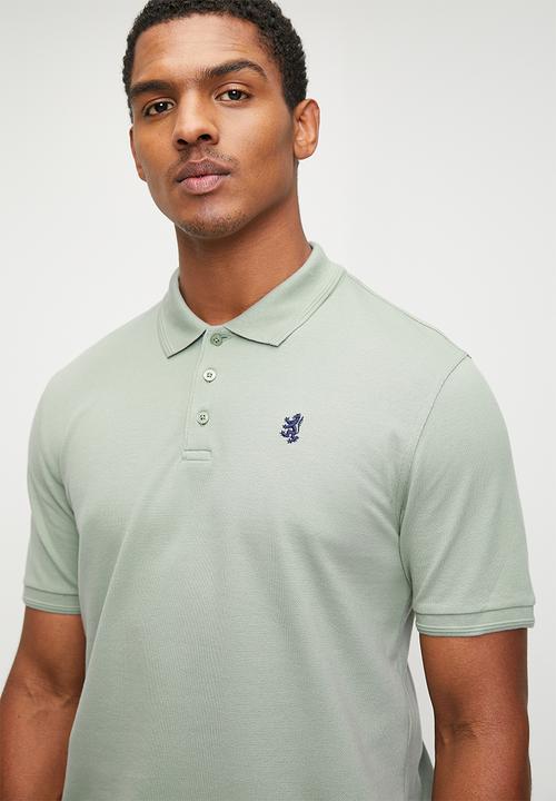 Pringle of Scotland - Austyn new core golfer - sage