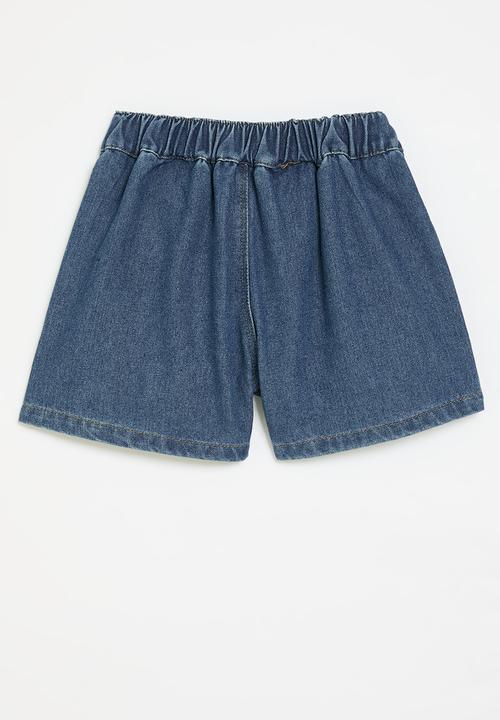 Pop Candy - Denim skort-blue