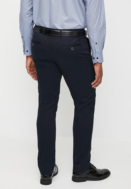 Pringle of Scotland - Jorge tailored fit chinos - navy