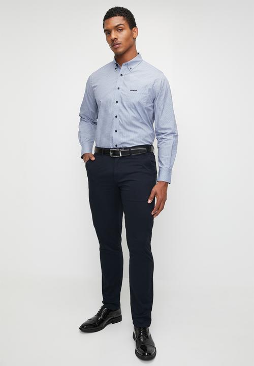 Pringle of Scotland - Jorge tailored fit chinos - navy