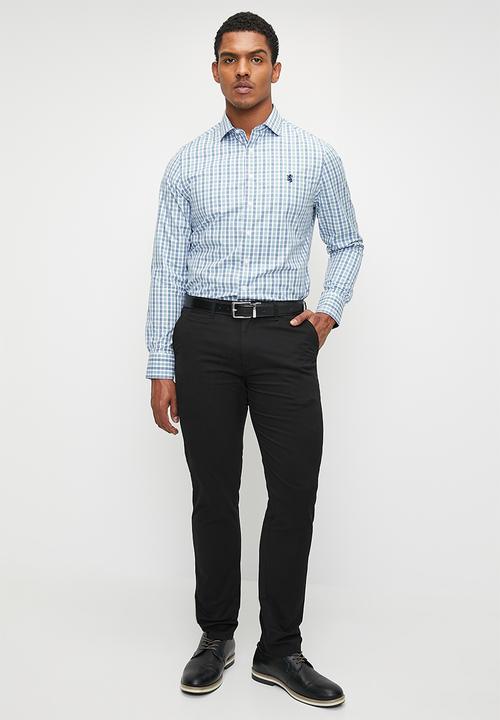 Pringle of Scotland - Jorge tailored fit chinos - black