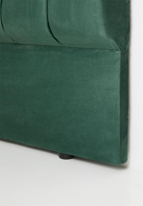 Sixth Floor - Molo Deep button headboard - Green