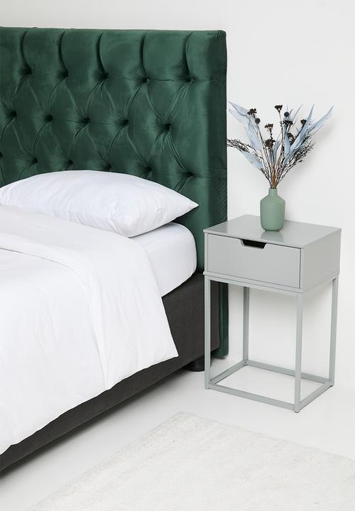 Sixth Floor - Molo Deep button headboard - Green