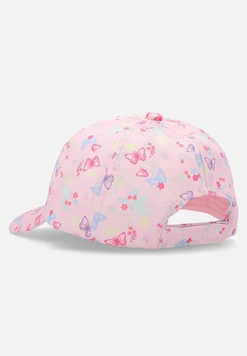 Pop Candy - Butterfly print cap - pink