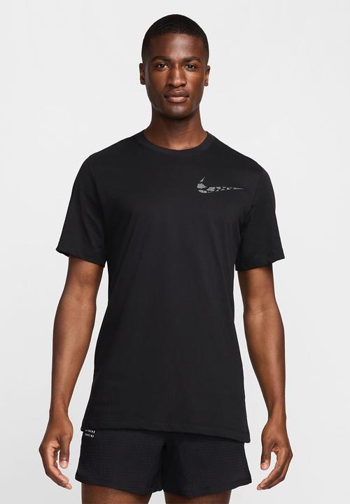 ウォーキング・ランニングウェア nike dri-fit running division shirt M nk df tee run division fa24 - black