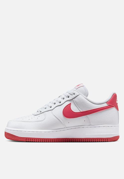 white airforces with pink