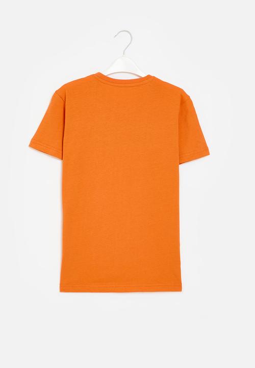 POLO - Boys ted printed short sleeve tee - orange