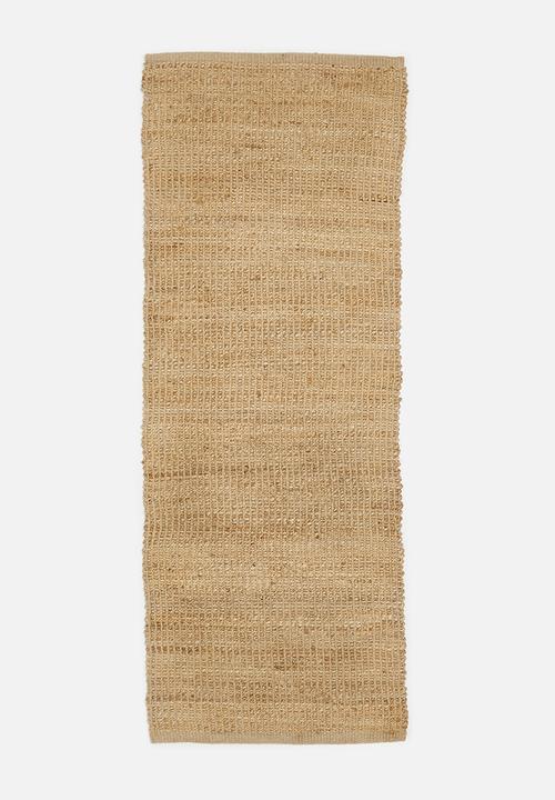 Sixth Floor - Ribby Jute runner - Natural