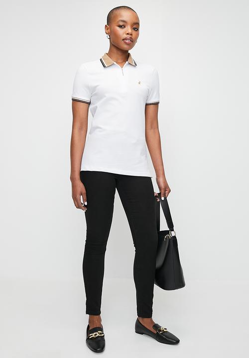 POLO - Wmn Madison Short Sleeve Golfer - White