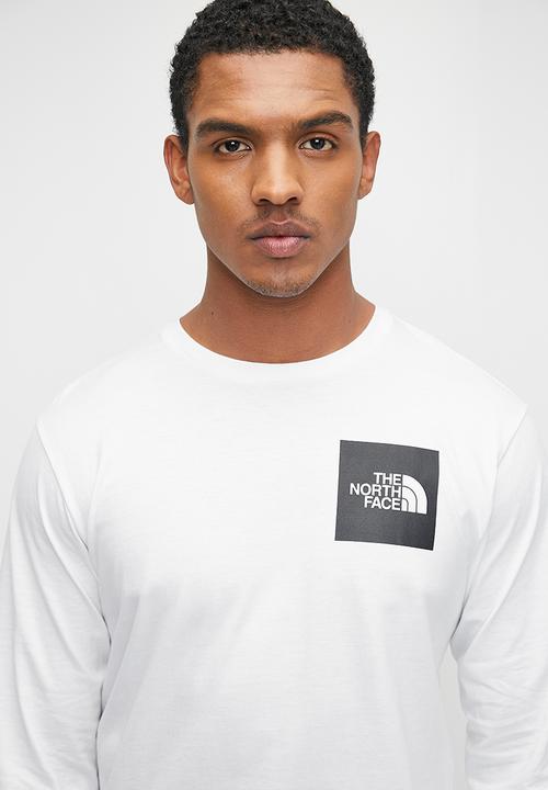 The North Face - M Long sleeve tee - white 