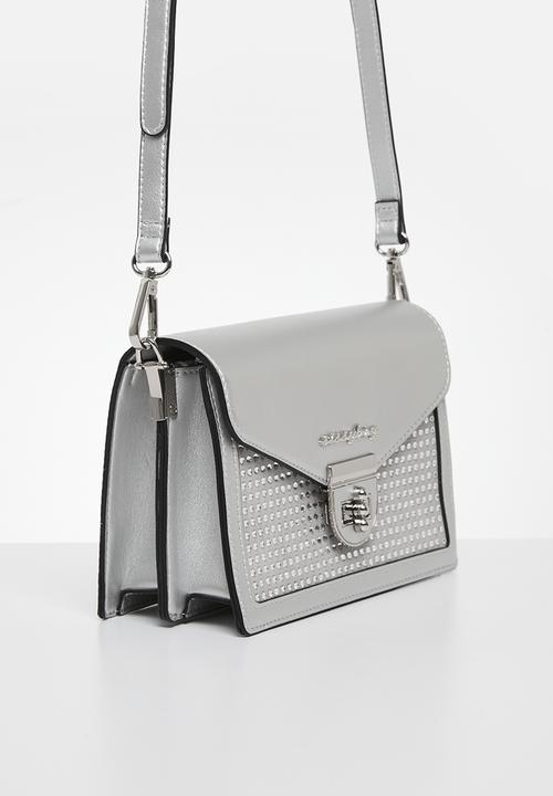 SISSY BOY - Diamate Crossbody - Silver