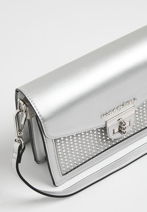 SISSY BOY - Diamate Crossbody - Silver