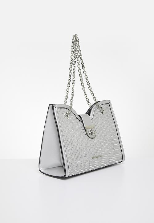 SISSY BOY - Woven Tote - Silver
