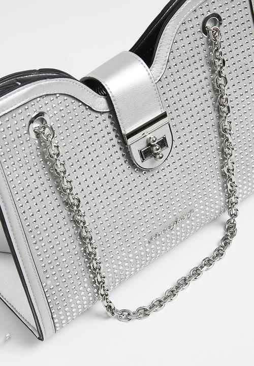 SISSY BOY - Woven Tote - Silver