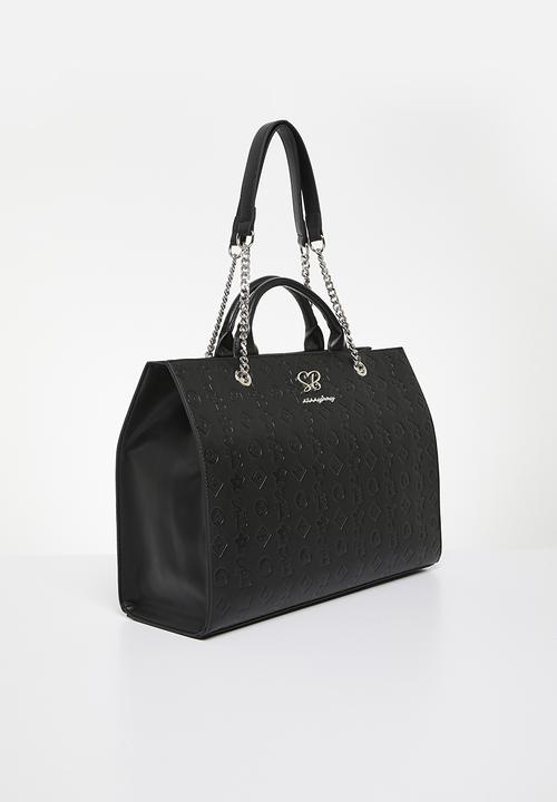 SISSY BOY - Embossed Tote - Black