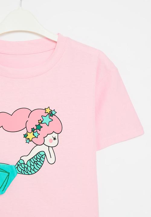Pop Candy - Printed tee - pink