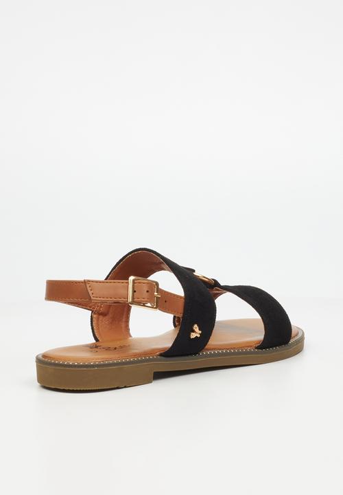 Butterfly Feet - Frost 12 slingback - black
