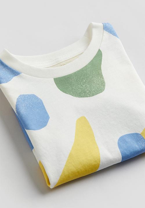 H&M - Printed t-shirt - white,multi
