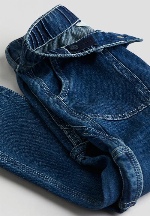 H&M - Carpenter denim trousers - dark denim blue