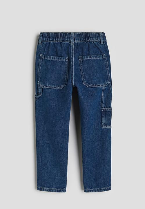 H&M - Carpenter denim trousers - dark denim blue