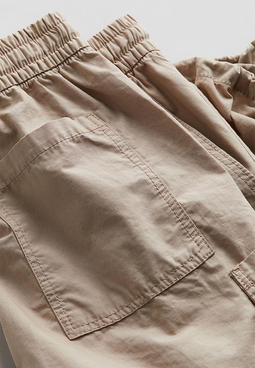 H&M - Parachute trousers - beige