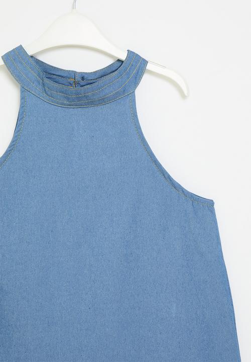 Pop Candy - Denim dress - blue