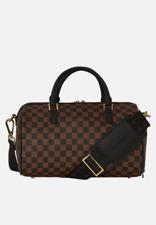 Sprayground - Sharks in paris lenticular chomp mini duffle - brown