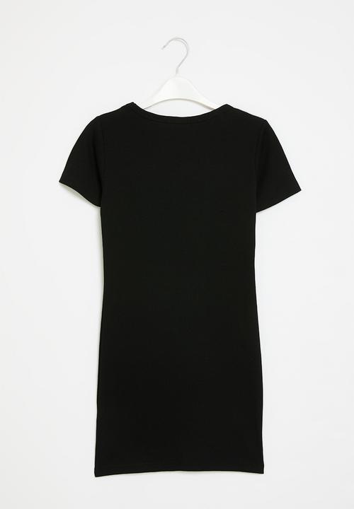 Pop Candy - T shirt dress - black