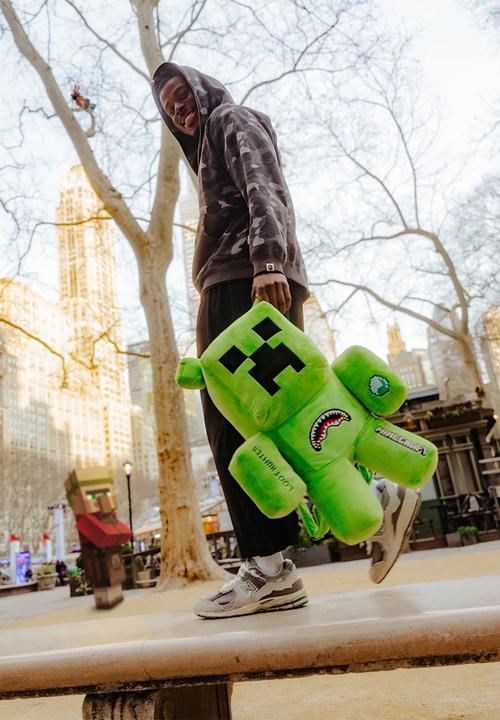 Sprayground - Minecraft creeper moneybear - green