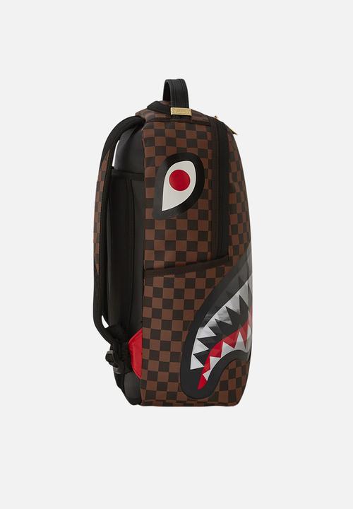 Sprayground - Sharks in paris lenticular chomp backpack - brown